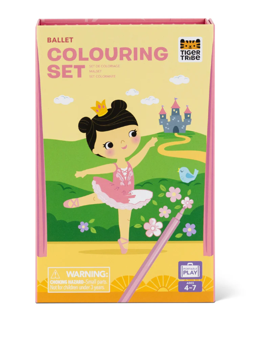 Tiger Tribe Colouring Set Ballet