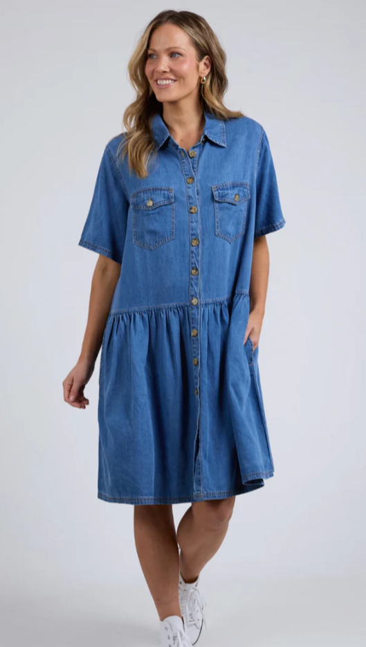 Elm Alba Denim Dress