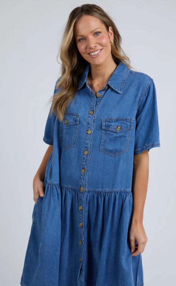 Elm Alba Denim Dress