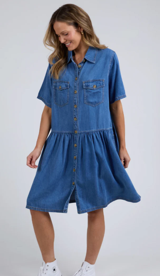 Elm Alba Denim Dress