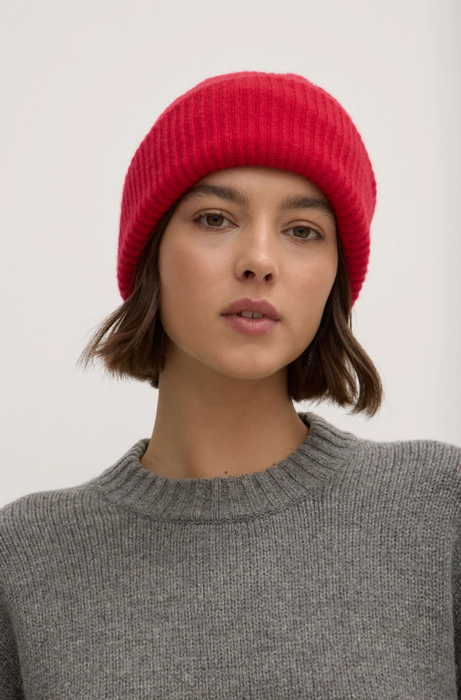 Assembly Label Wool Cashmere Rib Beanie