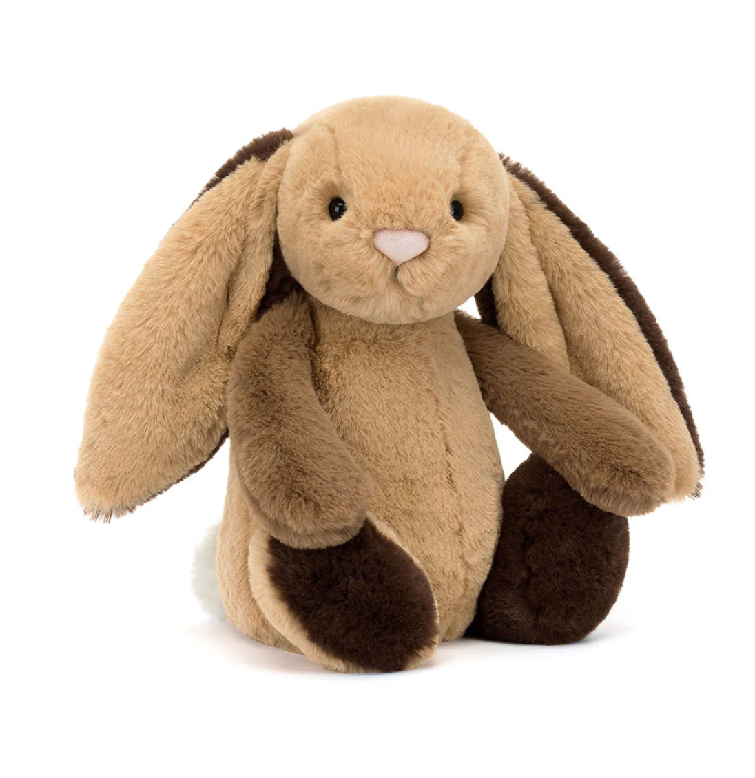 Jellycat Bashful Patchwork Brown Bunny