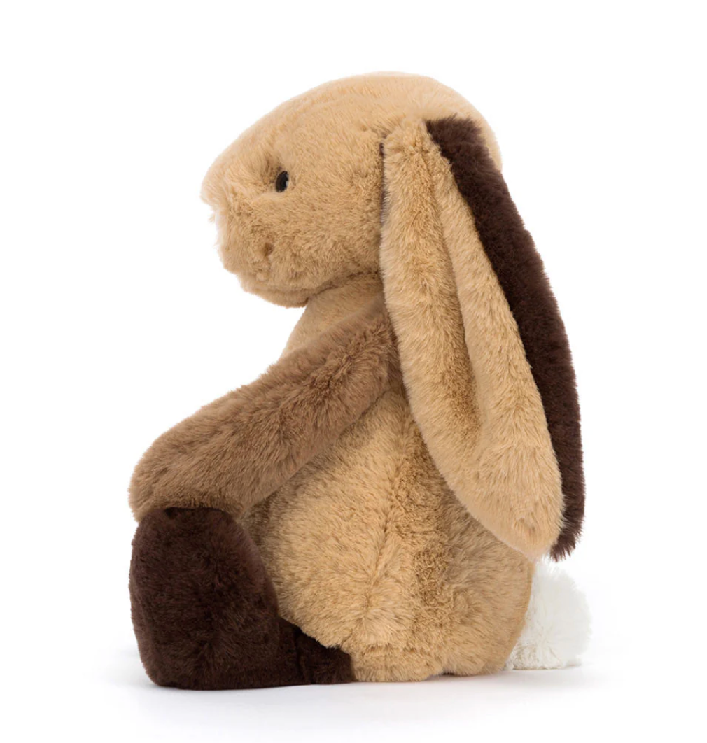 Jellycat Bashful Patchwork Brown Bunny