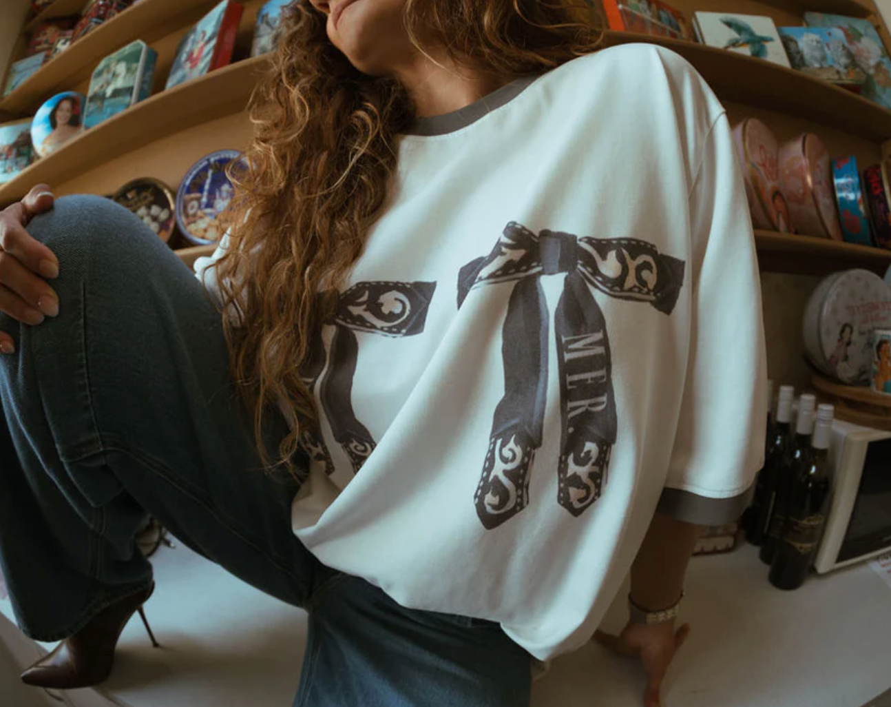 FARMER Western Bow Tee
