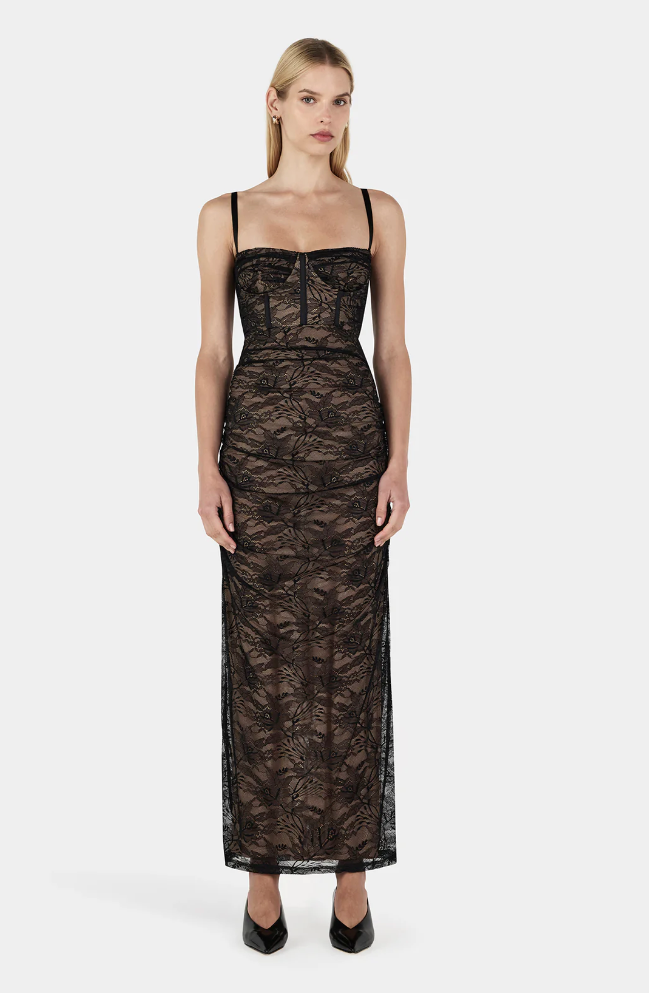 Hansen & Gretel Campari Lace Dress
