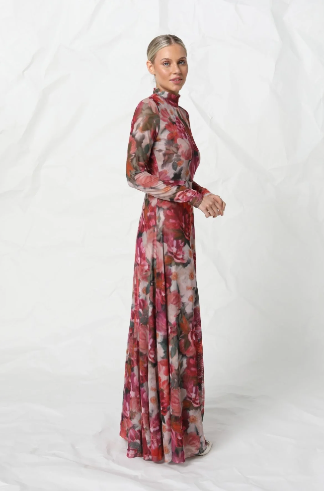 Kachel Savannah Mesh Dress