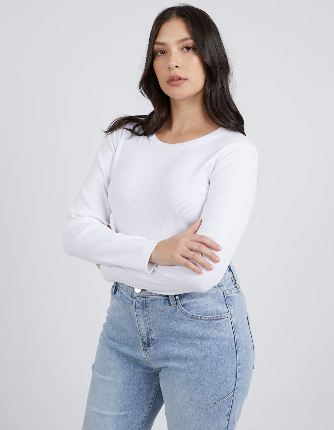 Foxwood Scoop L/S Rib
