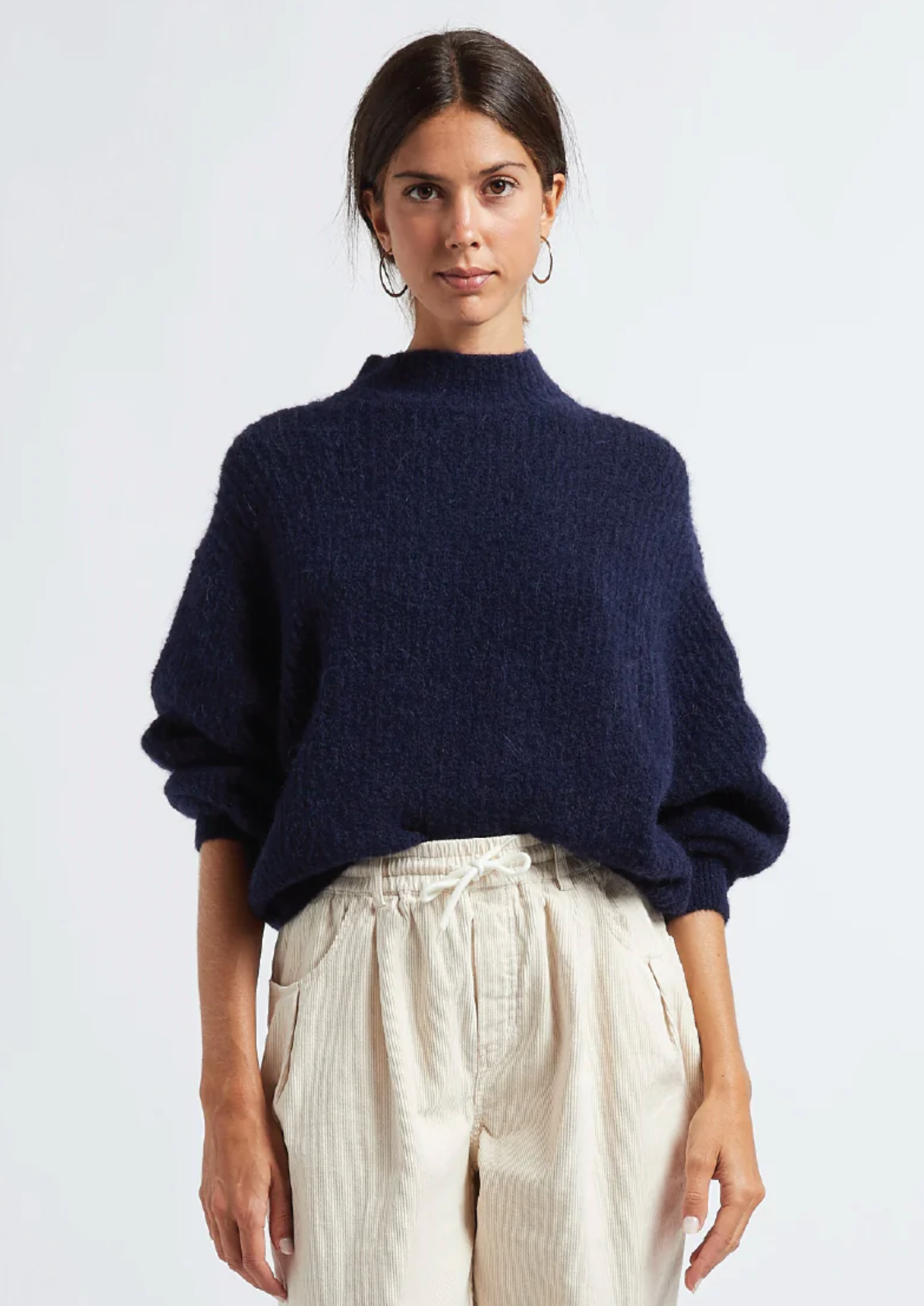 American Vintage Rib Crop Knit