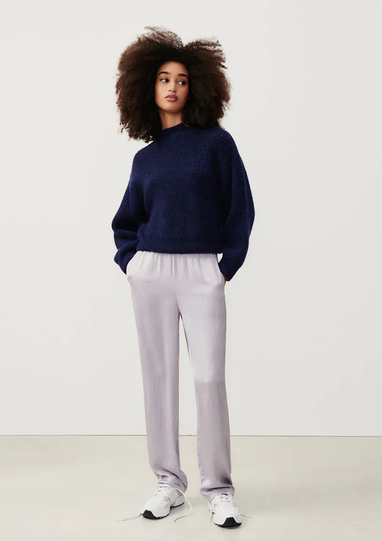 American Vintage Rib Crop Knit
