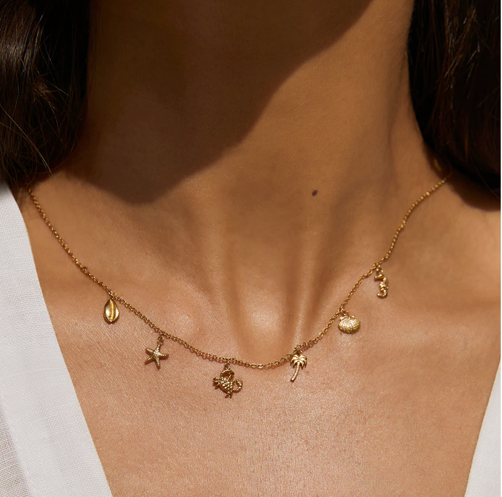Arms of Eve Ariel Gold Necklace