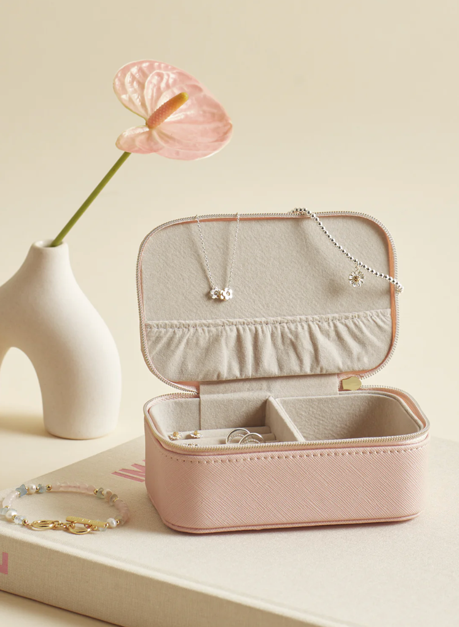 Estella Bartlett Mini Jewellery Box Blush