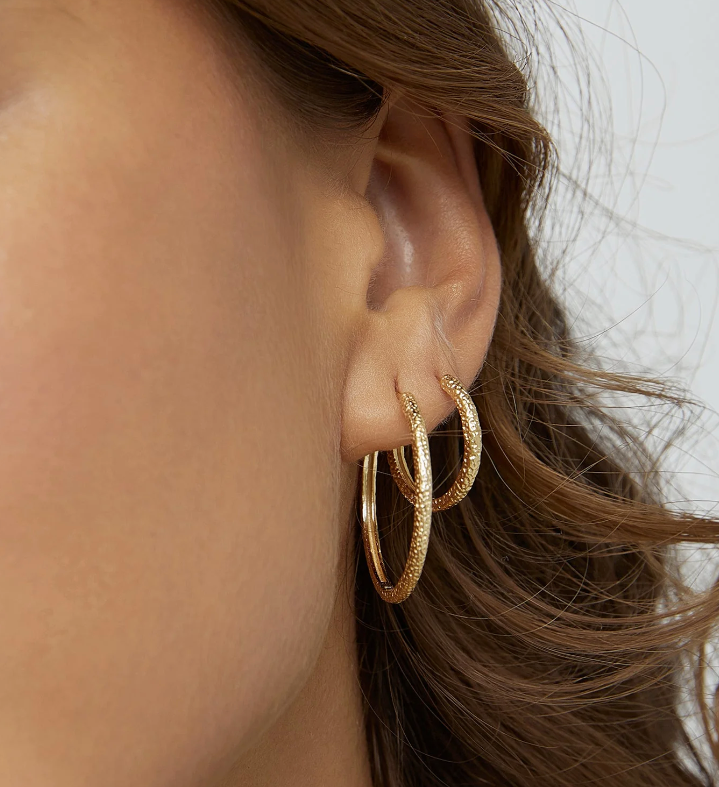 Arms of Eve Arabella Gold Hoop Earrings