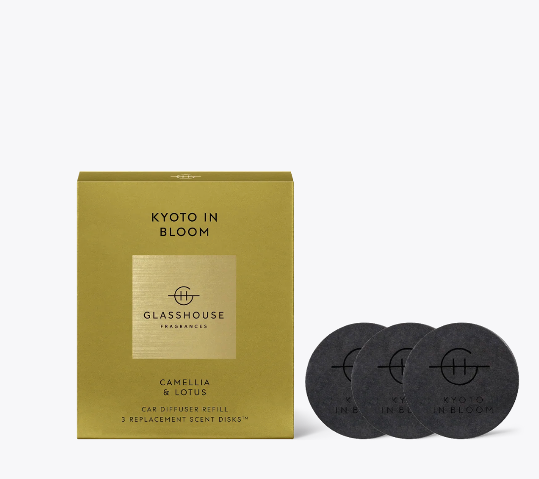 Glasshouse Replacement Scent Discs for Car Diffuser