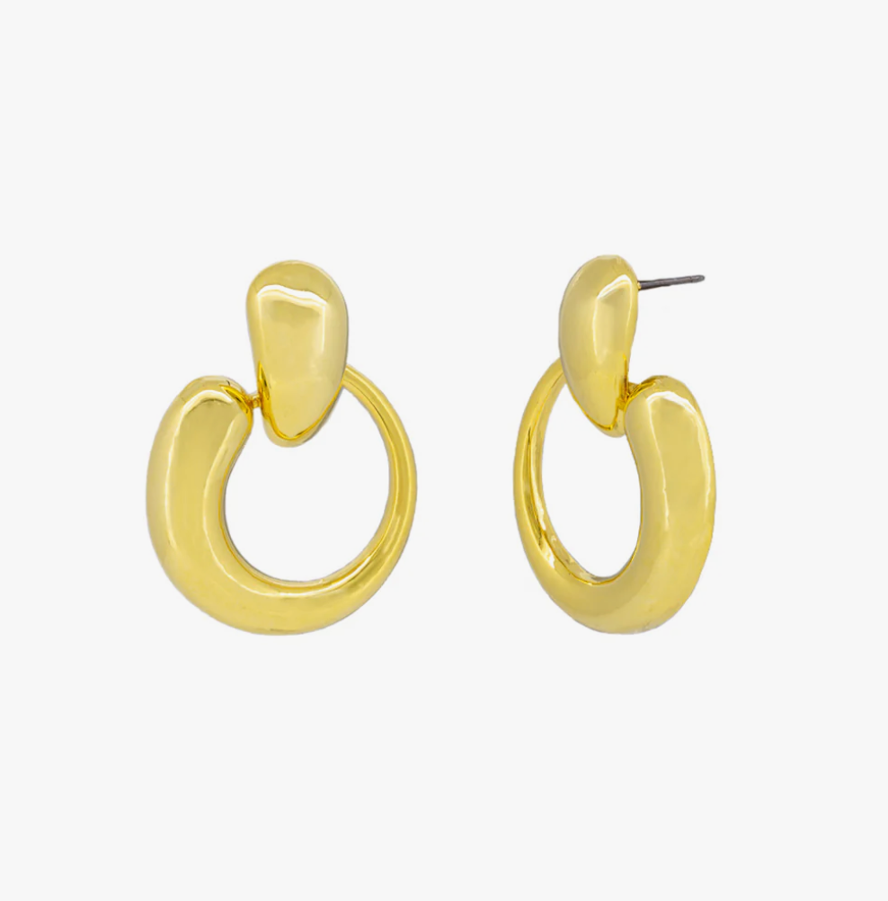 Jolie & Deen Fabienne Earrings Gold