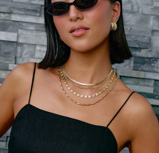 Arms of Eve Emilia Gold Necklace