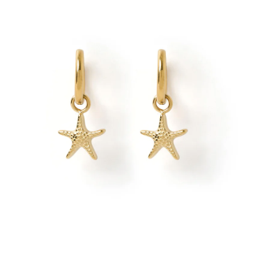 Arms of Eve Sea Star Gold Earrings