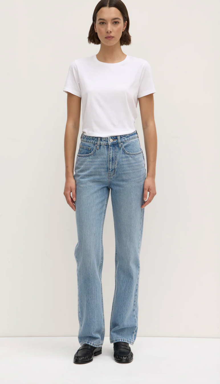 Assembly Label Womens Classic Straight Leg Jean