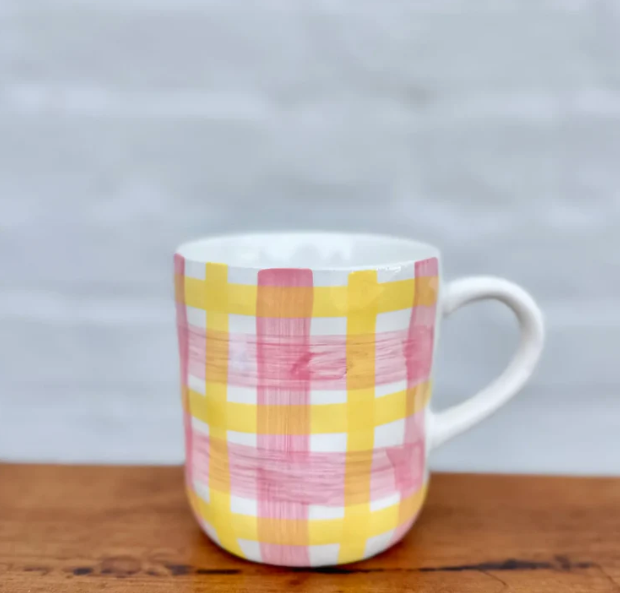 Noss Gingham Mug