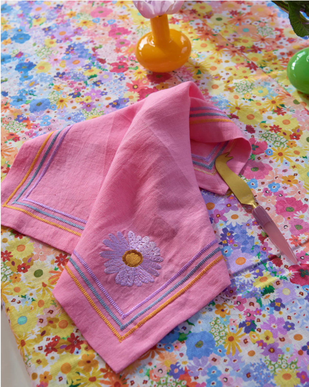 Kip & Co Pink Delight Napkin Set