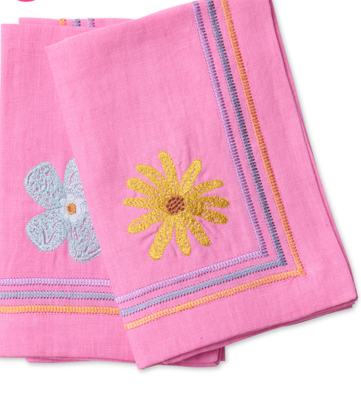 Kip & Co Pink Delight Napkin Set