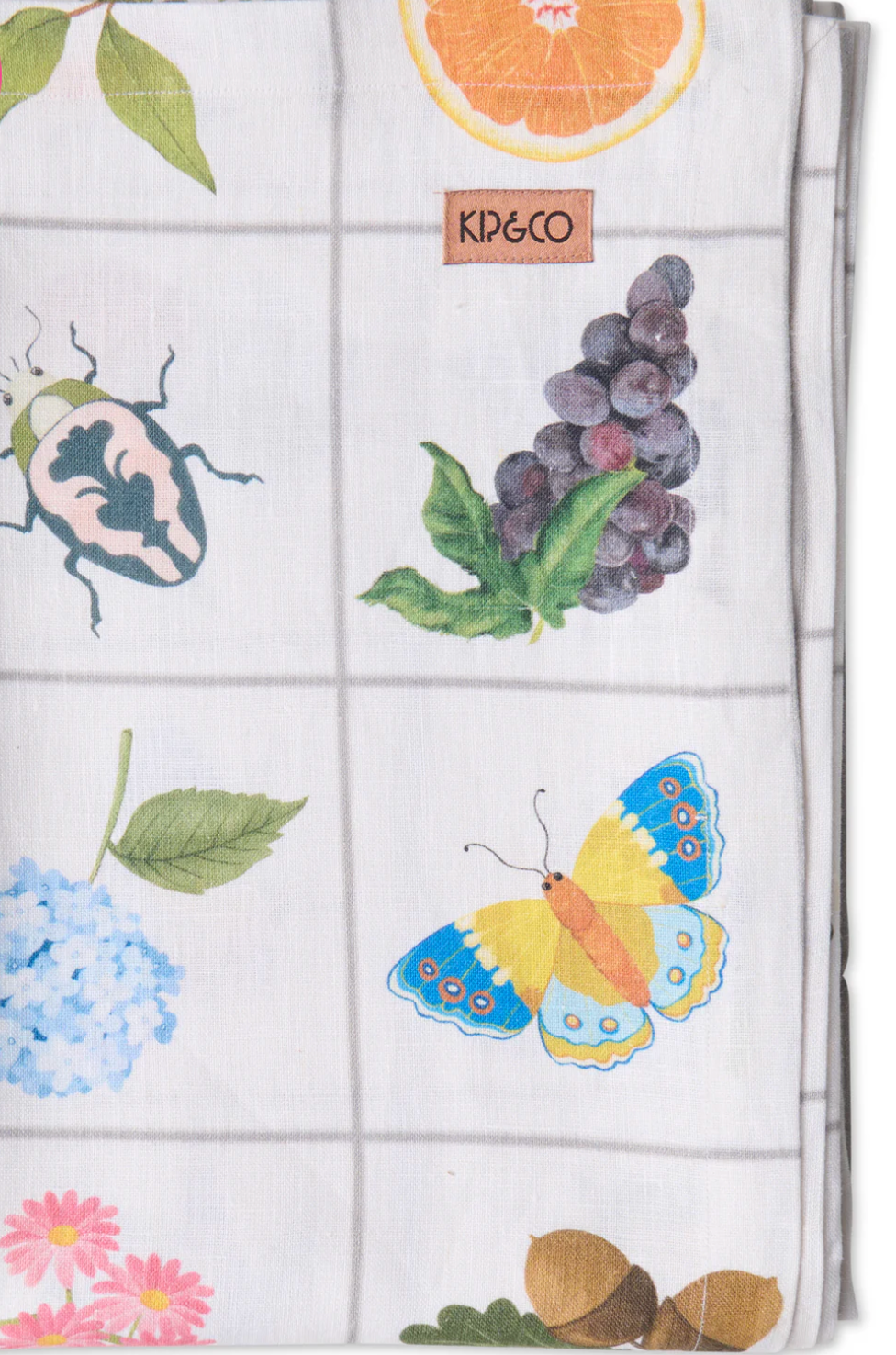 Kip & Co Prairie Linen Tablecloth Round