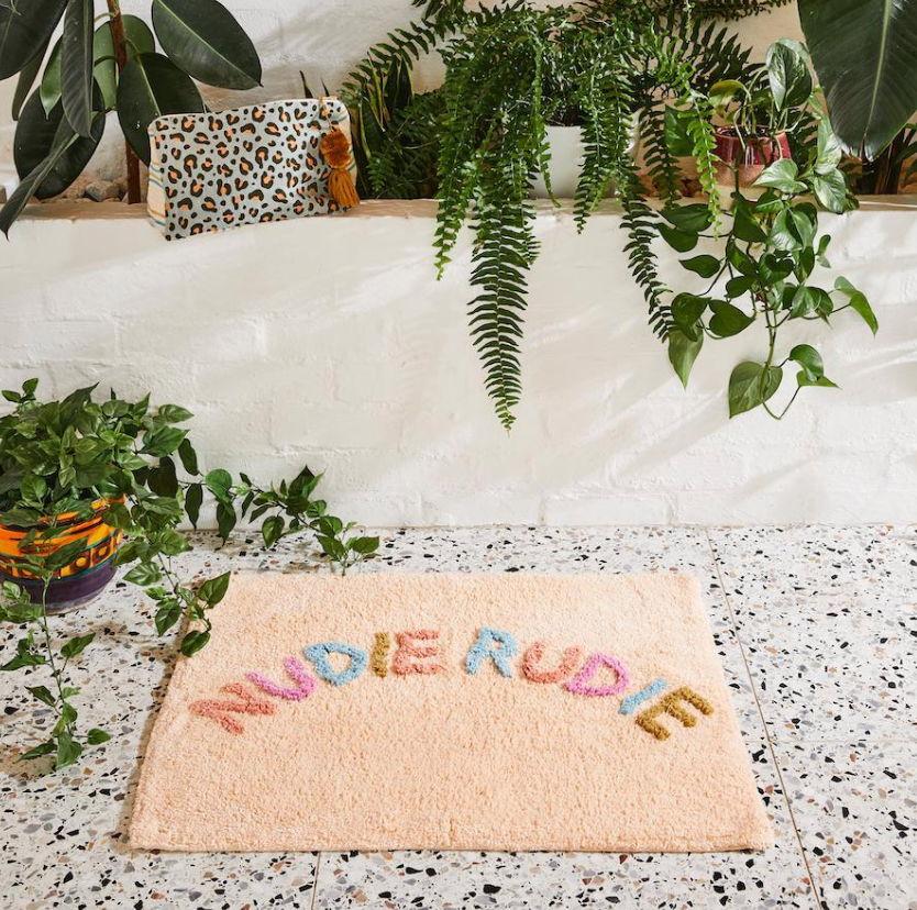 Sage X Clare Tula Nudie Bath Mat/Tigre