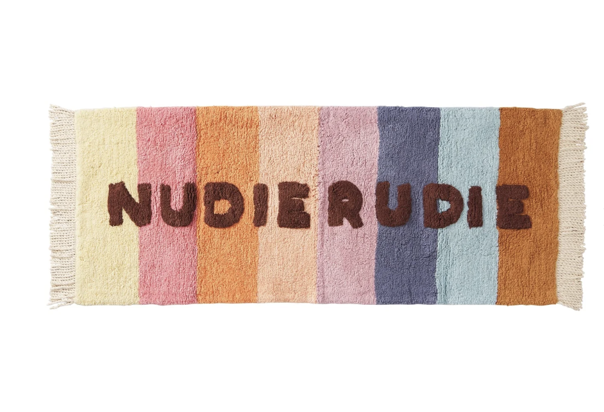 Sage x Clare Valli Nudie Rudie Bath Runner