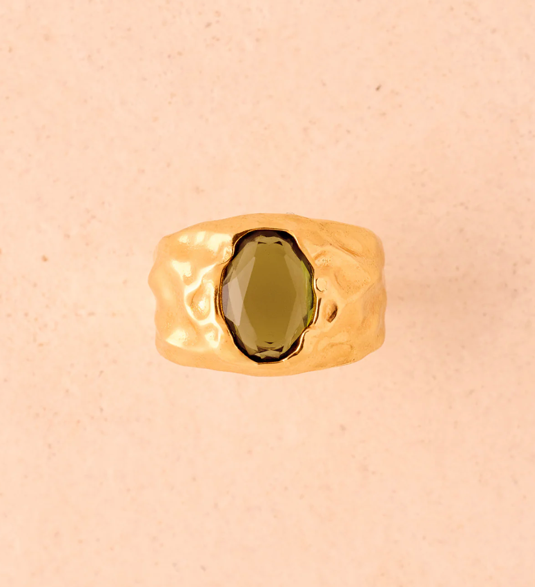 Agapee Carmen Dark Green Ring