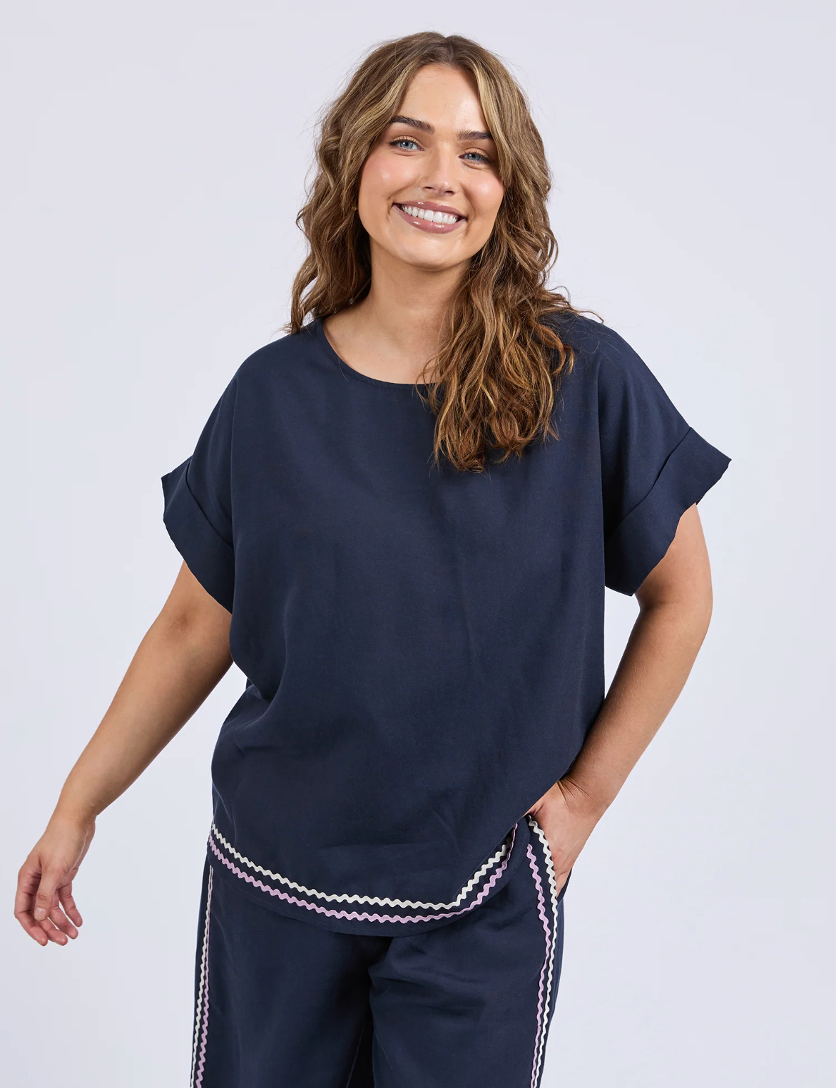 Elm Lifestyle Ric Rac Top