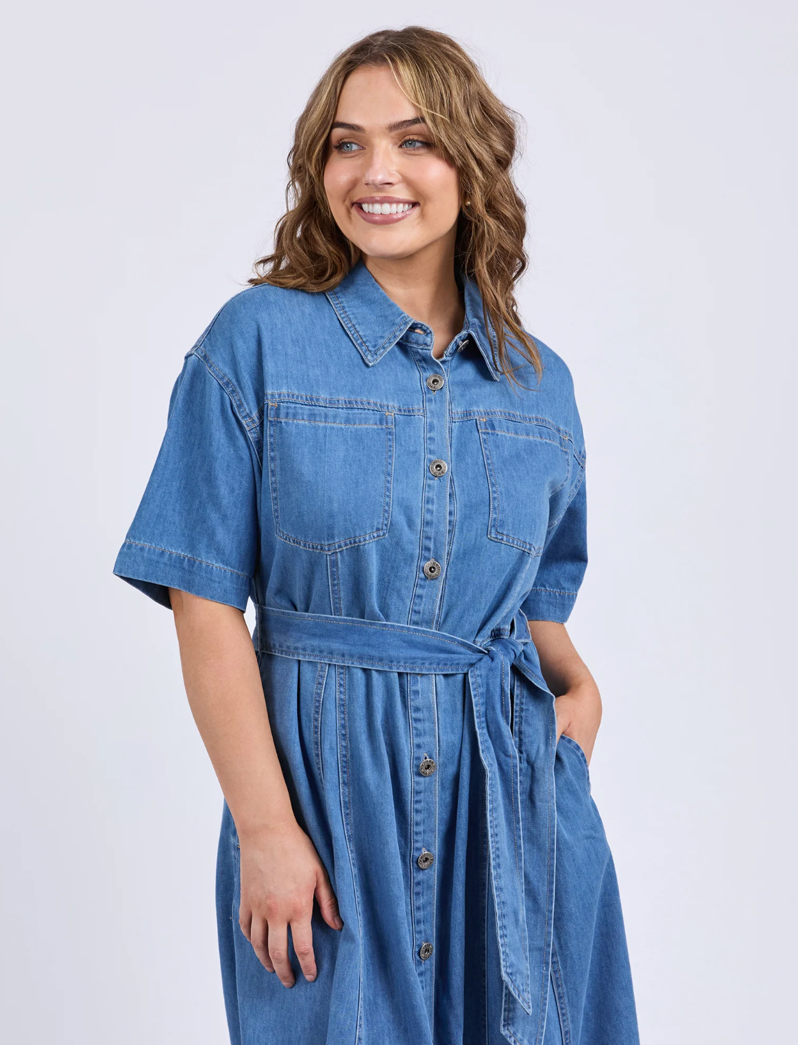 Elm Lifestyle River Denim Dress