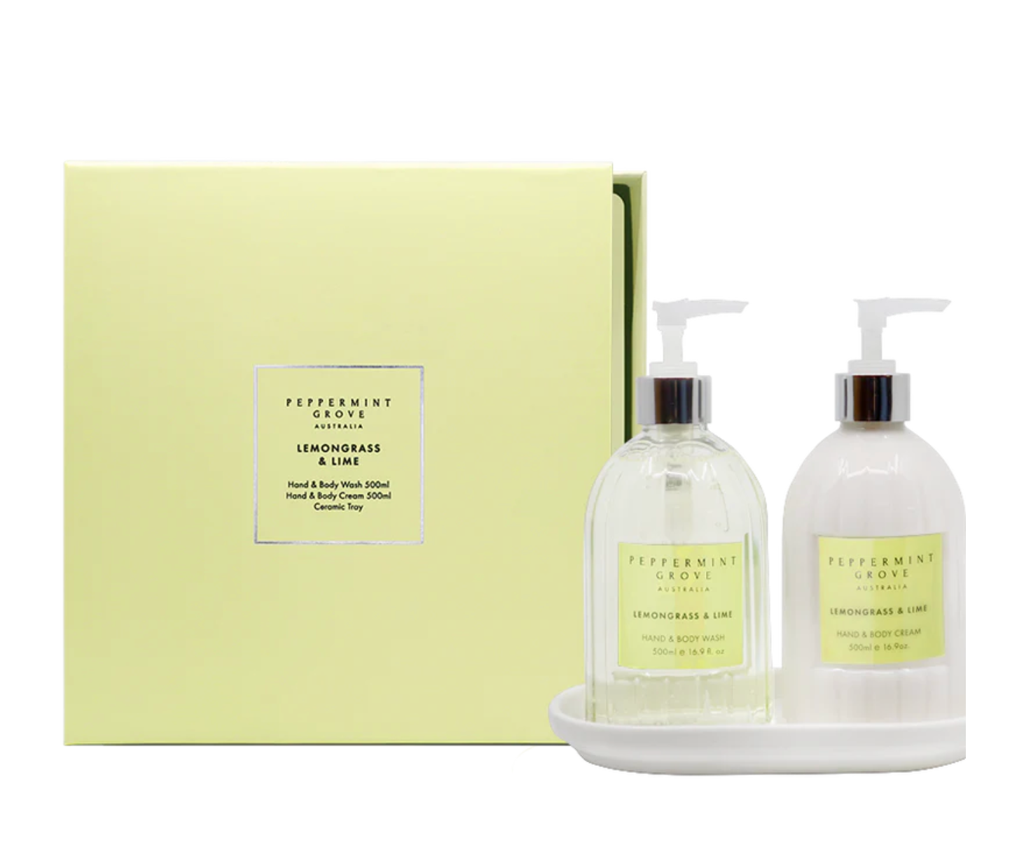 Peppermint Grove Lemongrass & Lime Hand Care Gift Set