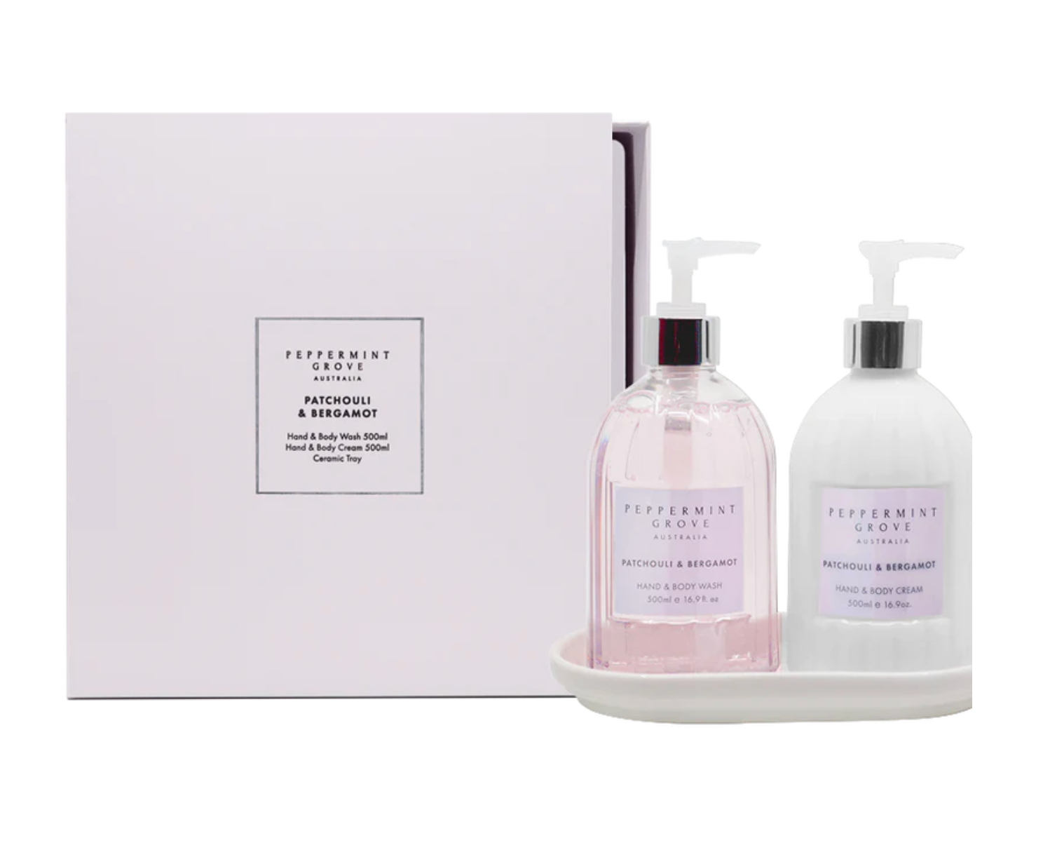 Peppermint Grove Patchouli & Bergamot Hand Care Gift Set