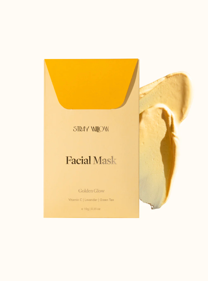Stray Willow Facial Mask-Golden Glow