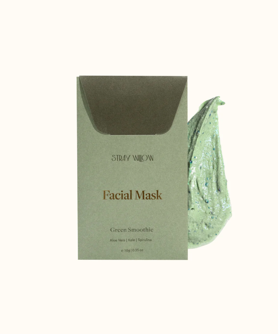 Stray Willow Facial Mask-Green Smoothie