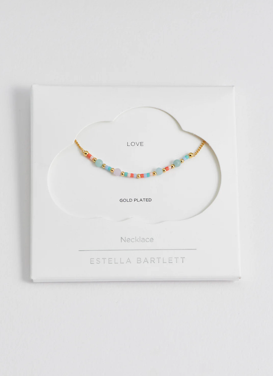 Estella Bartlett Mini Mixed Beaded Necklace