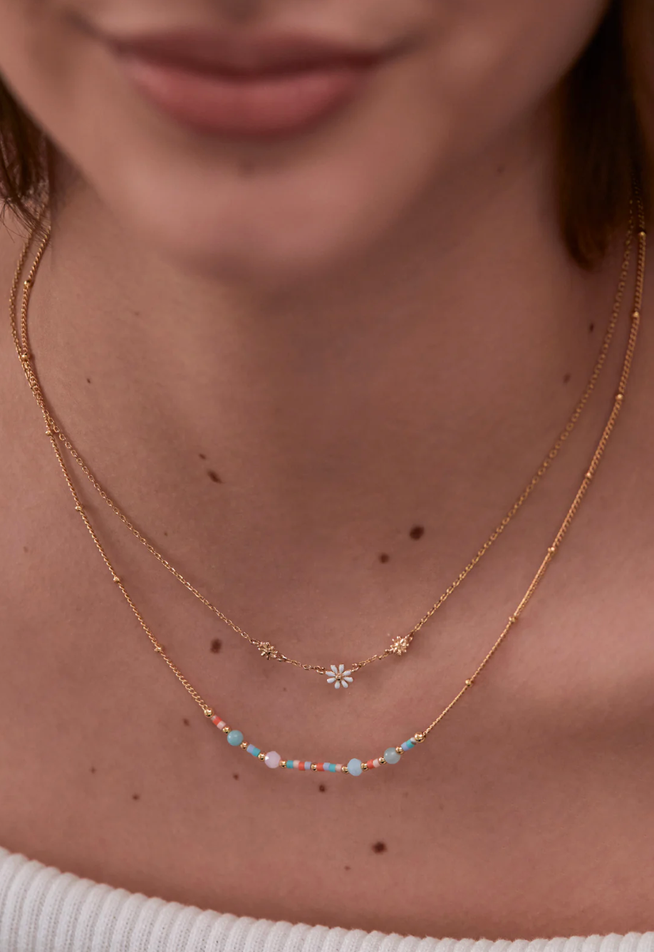 Estella Bartlett Mini Mixed Beaded Necklace