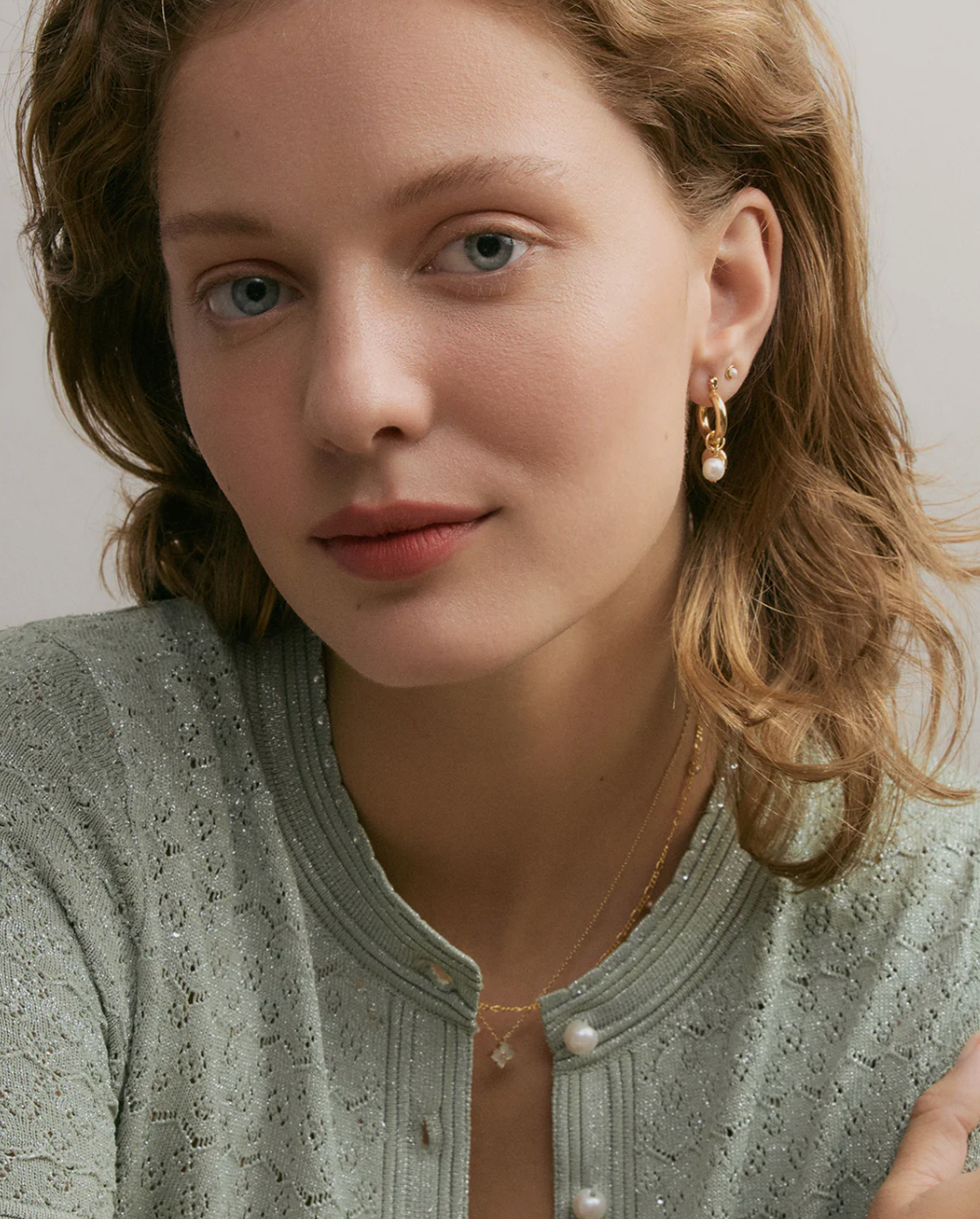 Jolie & Deen Olivia Hoops Earrings