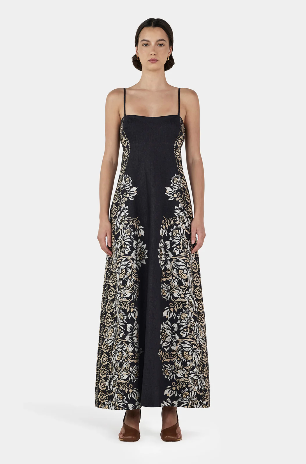 Hansen & Gretel Alida Linen Maxi Dress