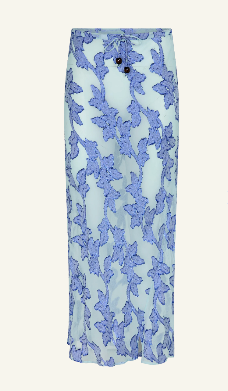 Kinga Csilla Verde Column Skirt