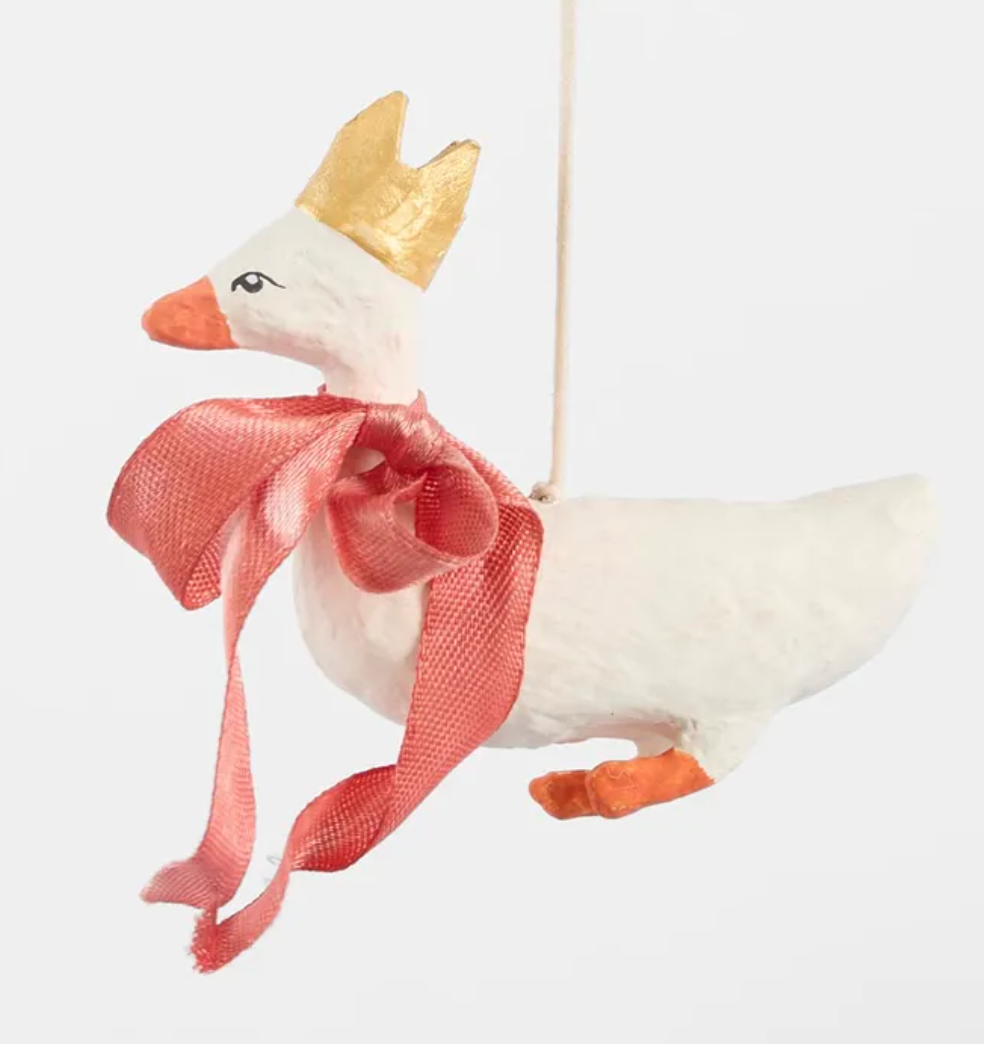 Mache Hanging Duck Decoration