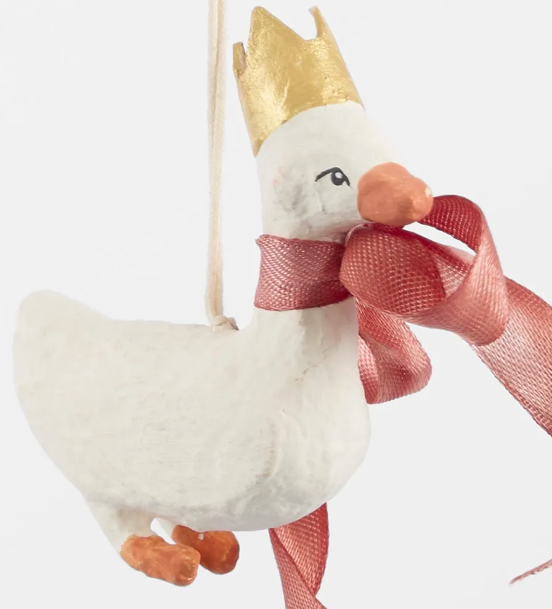 Mache Hanging Duck Decoration