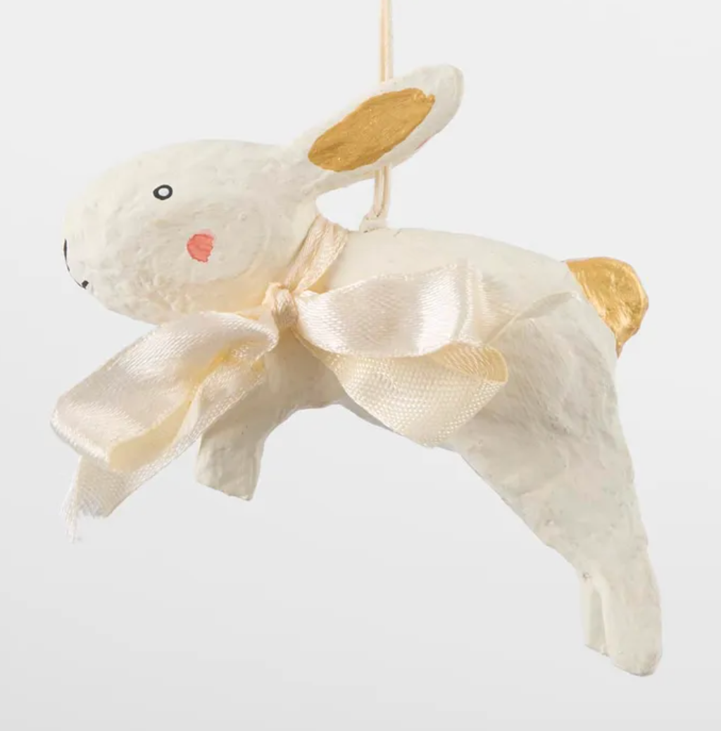 Mache Bunny Decoration