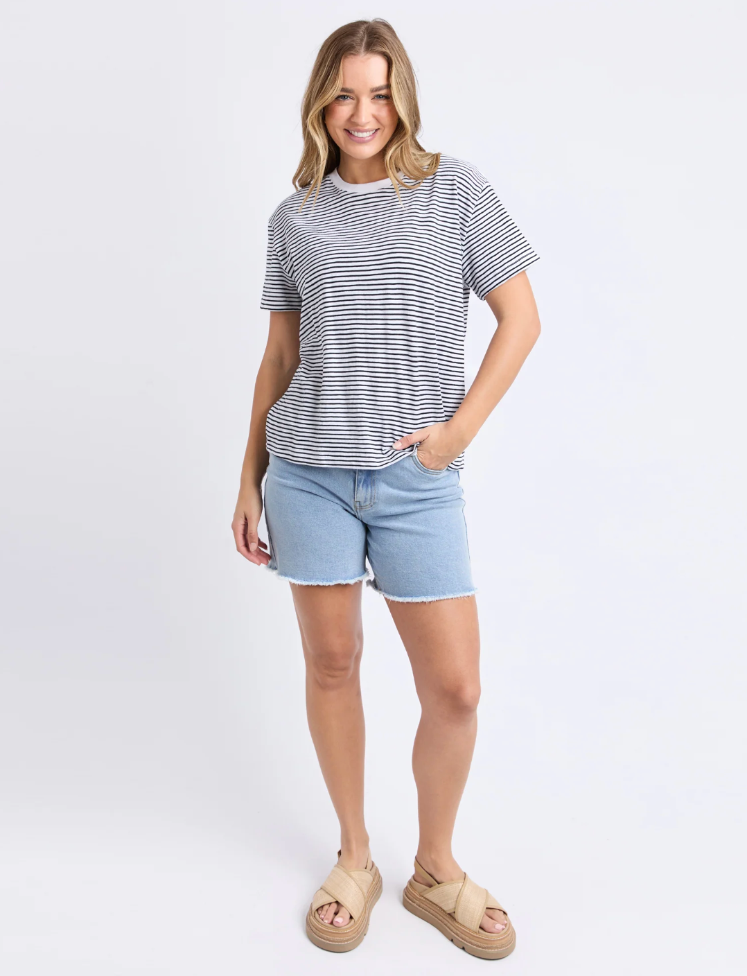 Foxwood Hutch Stripe Tee