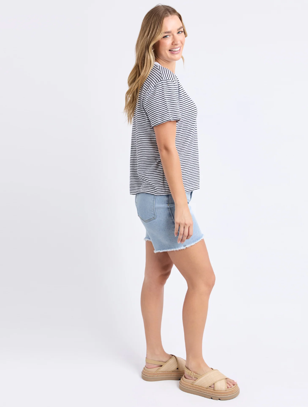Foxwood Hutch Stripe Tee