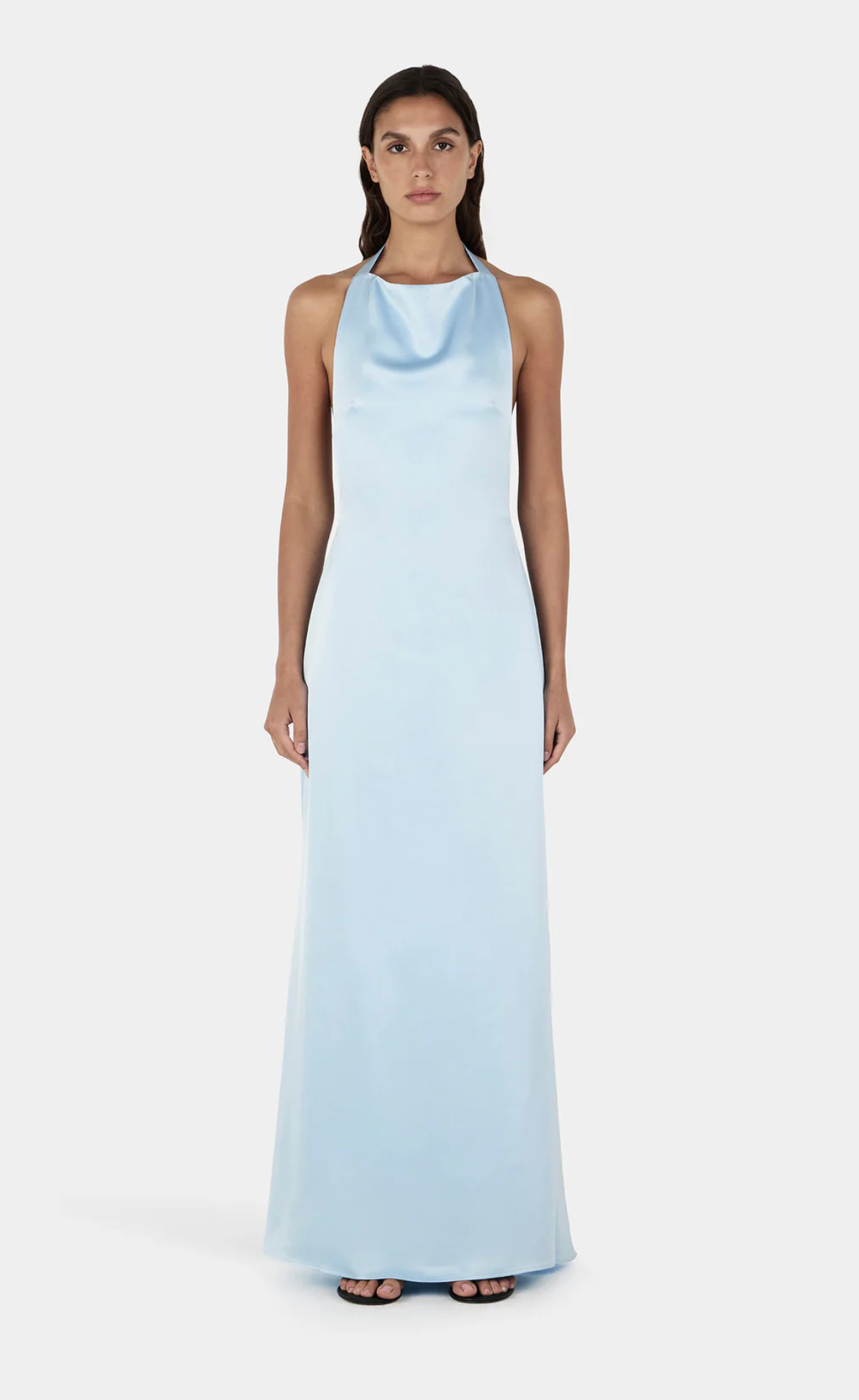 Hansen & Gretel Petra Satin Backless Gown
