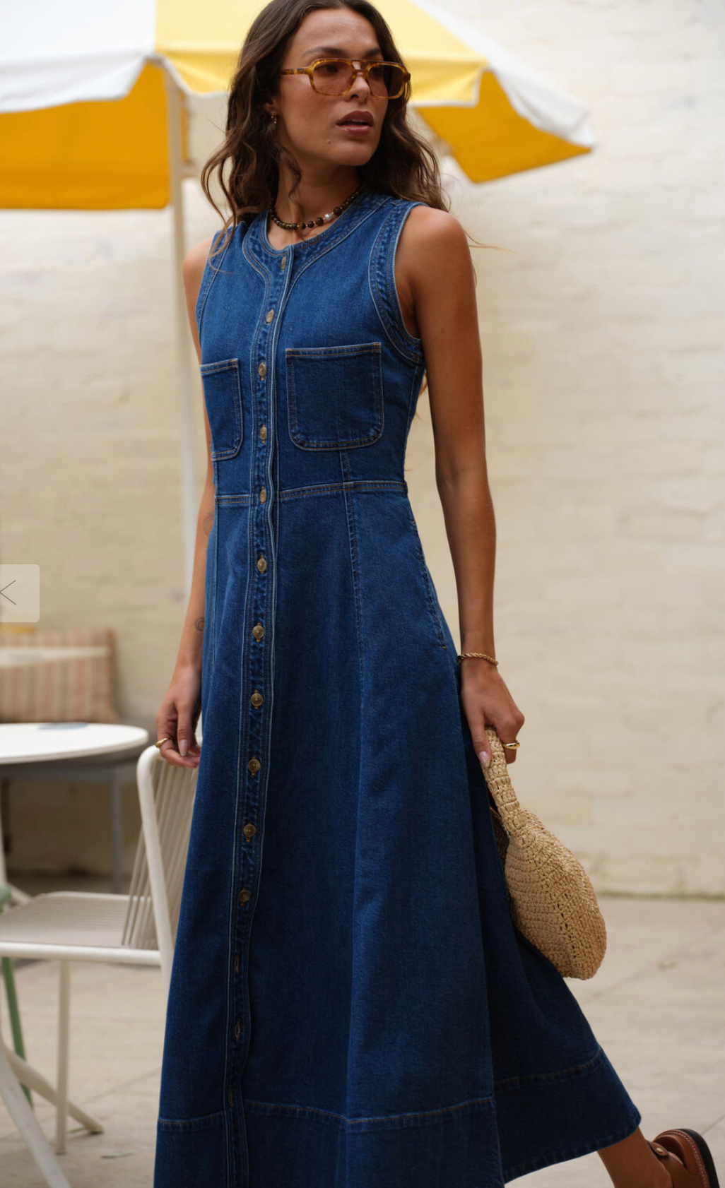 Ceres Life Hazel Midi Shirt Dress