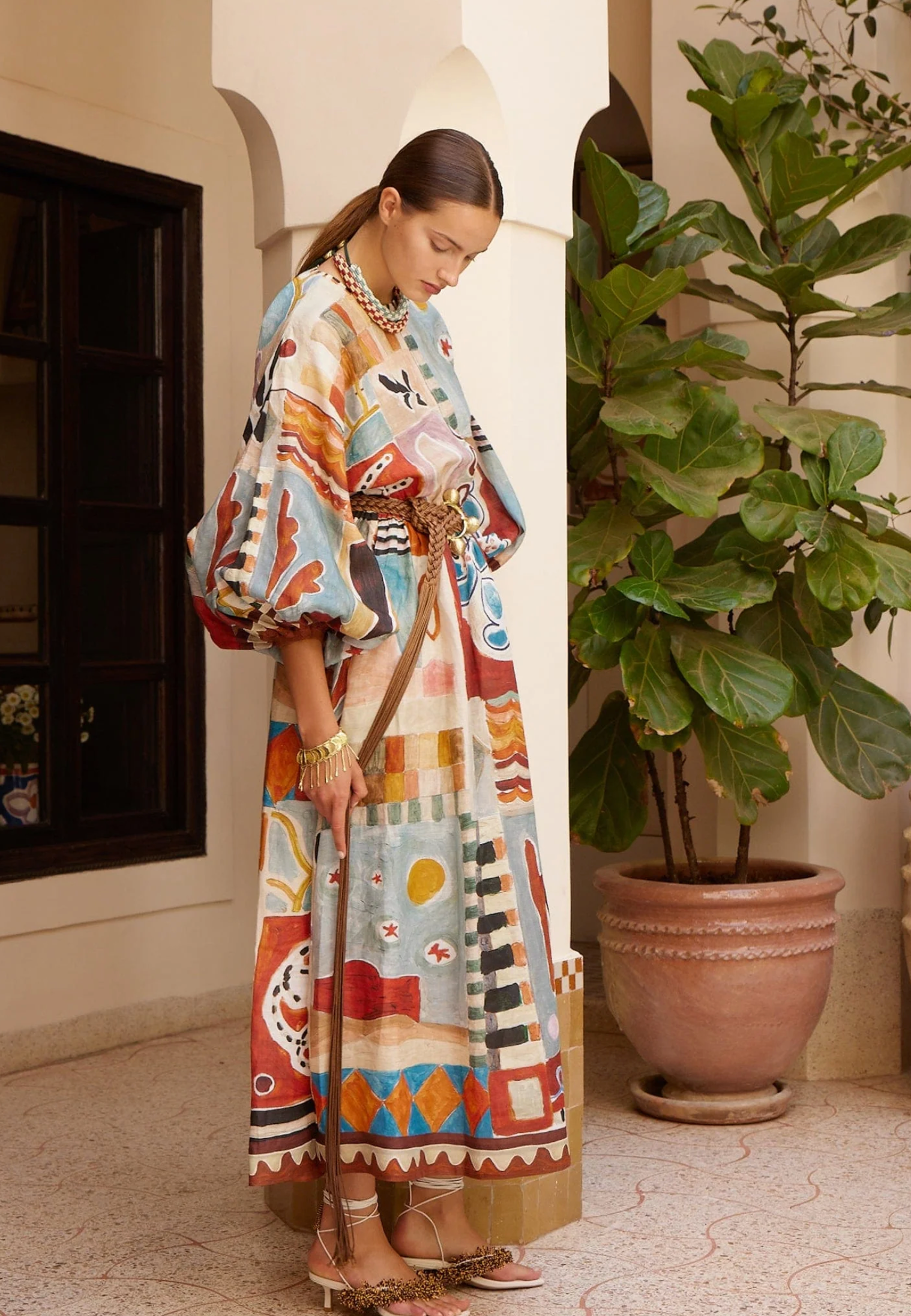 Alemais Michelle Midi Dress