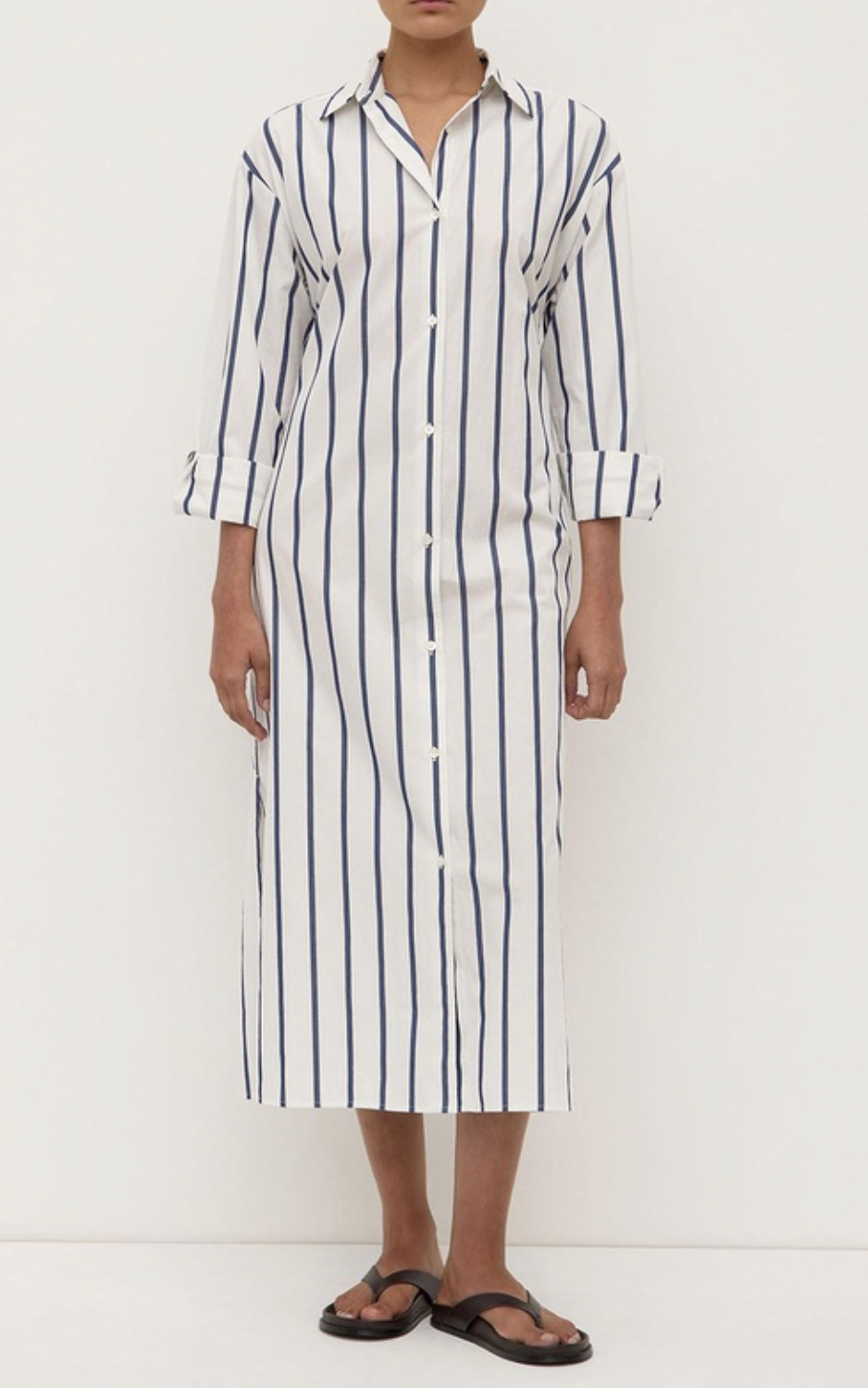Assembly Label Nara Stripe Shirt Dress