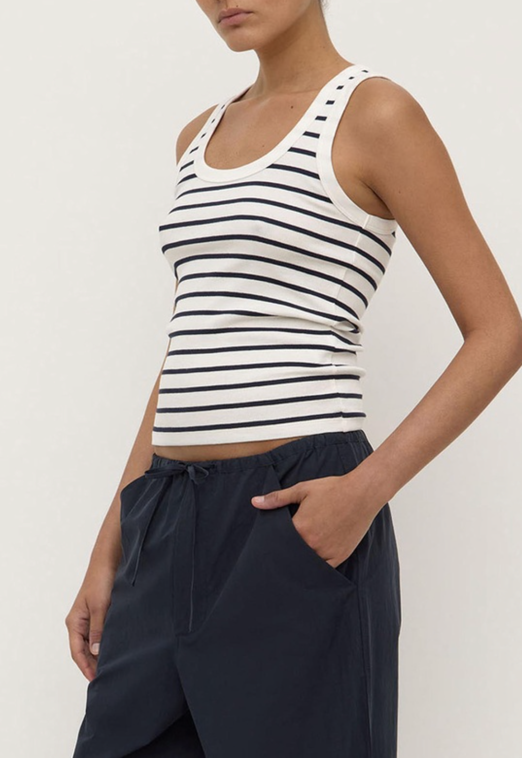 Assembly Label Leony Stripe Tank