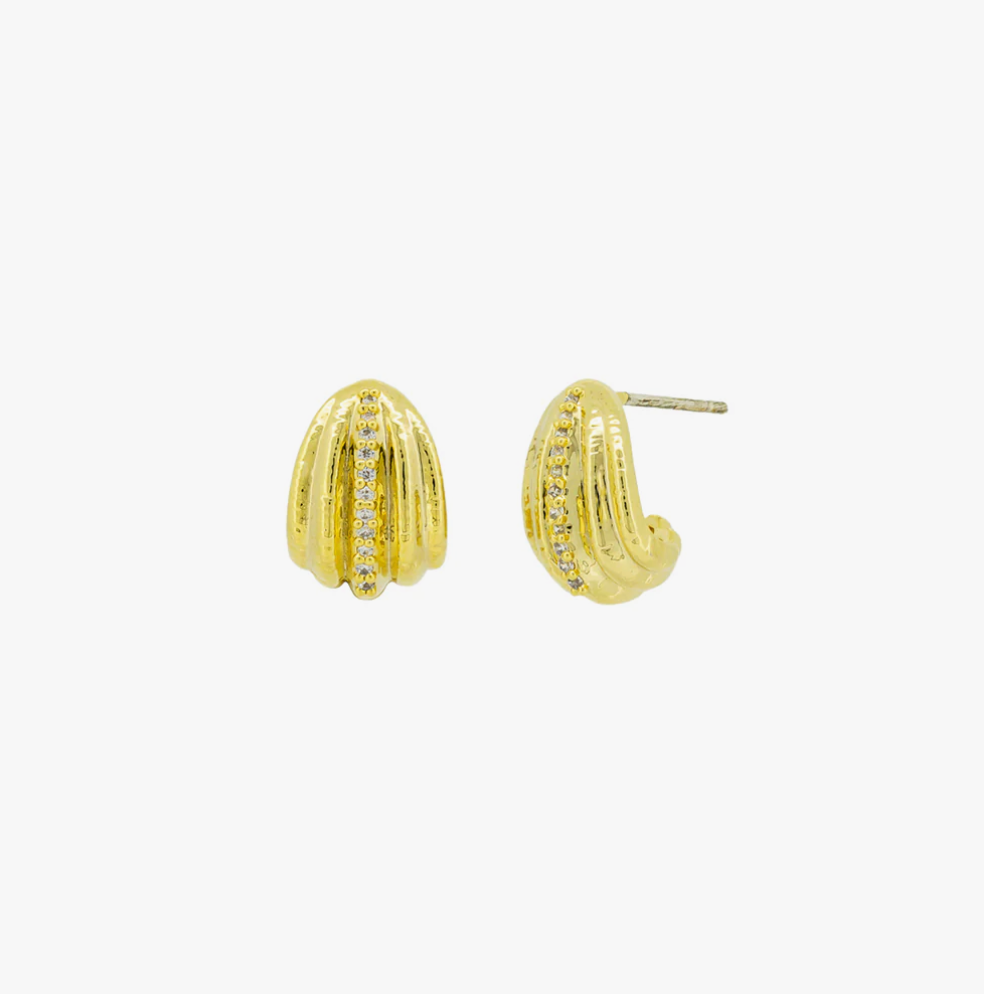 Jolie & Deen Dorothy Earrings Gold